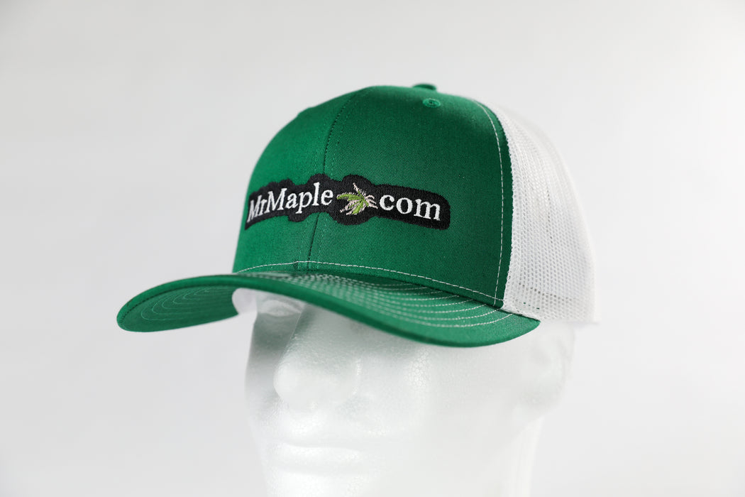 Hat - 'MrMaple.com' - Richardson 112 - Green & White