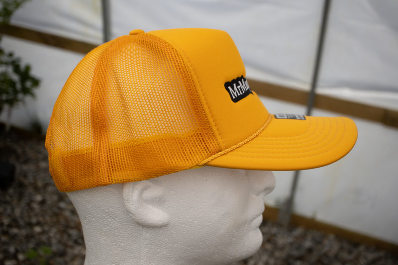 - 'MrMaple.com' - Puffy Trucker MrMaple Hat - Gold - Mr Maple │ Buy Japanese Maple Trees