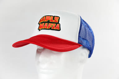 - Hat - 'Maple Mafia' - Puffy Trucker - Red White & Blue - Mr Maple │ Buy Japanese Maple Trees