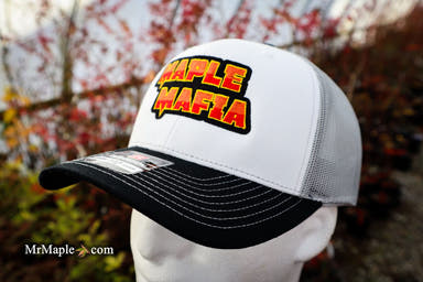 - Hat - 'Maple Mafia' - Richardson 112 - Black White & Grey - Mr Maple │ Buy Japanese Maple Trees