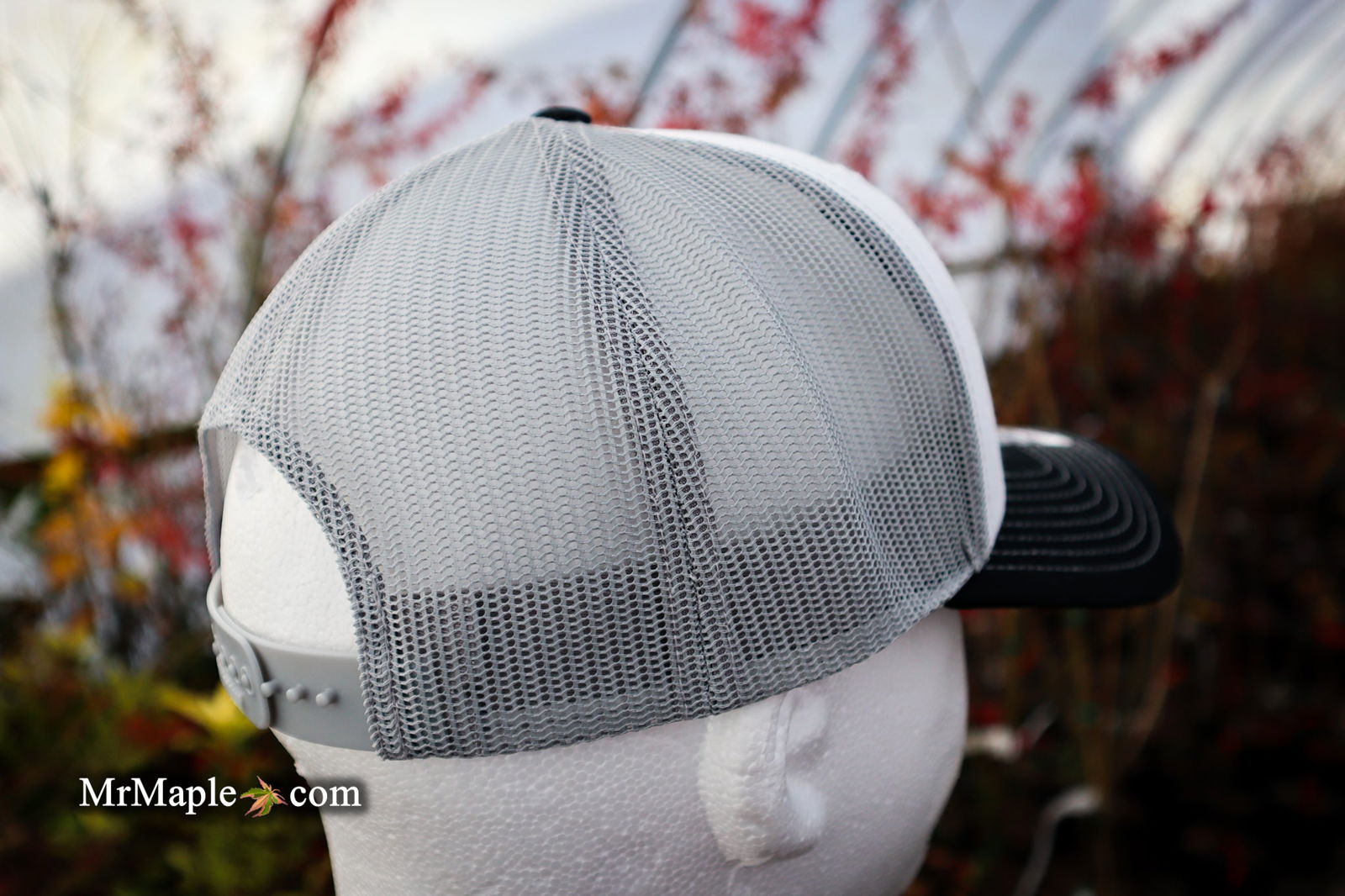 Hat - 'Maple Mafia' - Richardson 112 - Black White & Grey — Mr
