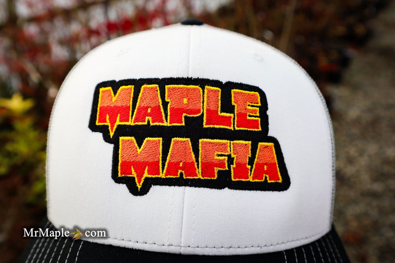 - Hat - 'Maple Mafia' - Richardson 112 - Black White & Grey - Mr Maple │ Buy Japanese Maple Trees