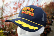 - Hat - 'Maple Mafia' | Oak Leaf Captain Trucker | MrMaple Hat - Navy & Ornamental - Mr Maple │ Buy Japanese Maple Trees