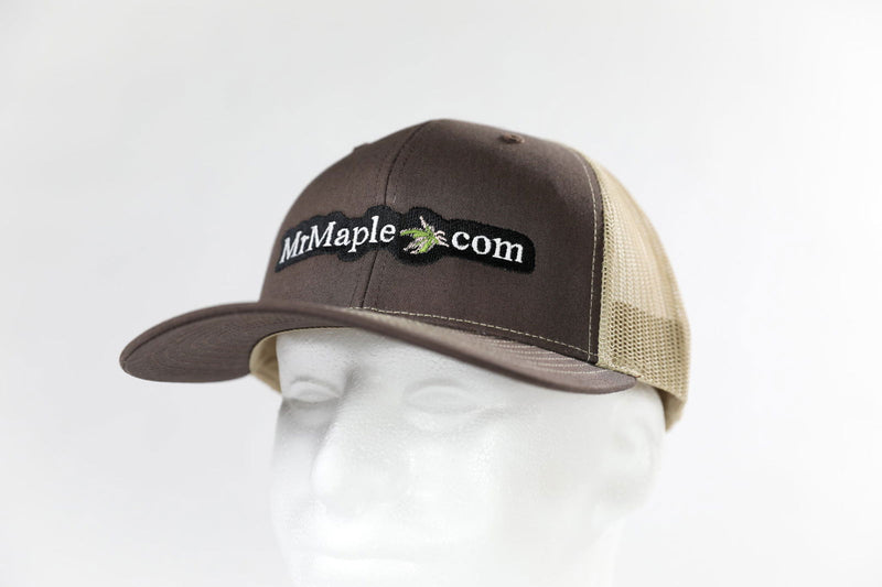 - Hat - 'MrMaple.com' - Richardson 112 - Brown & Tan - Mr Maple │ Buy Japanese Maple Trees