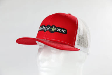 - Hat - 'MrMaple.com' - Richardson 112 - Red & White - Mr Maple │ Buy Japanese Maple Trees