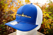 - Hat - 'MrMaple Show' - Richardson 112 - Blue & White - Mr Maple │ Buy Japanese Maple Trees
