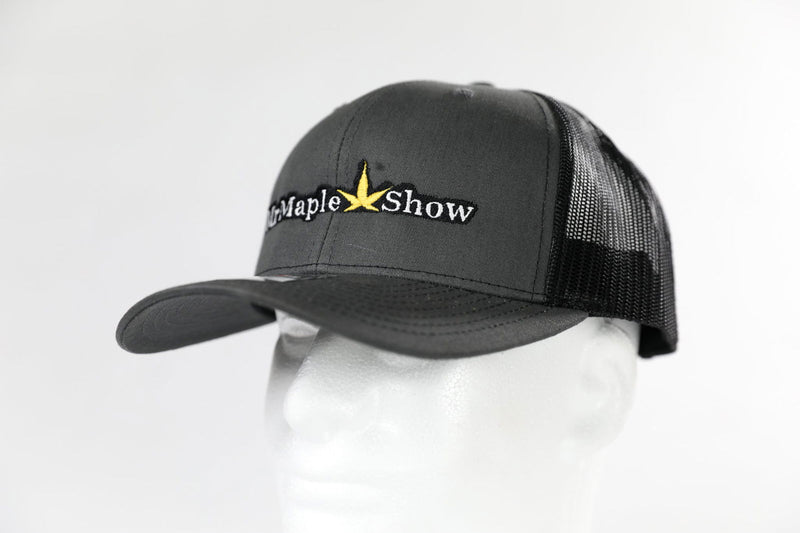 - Hat - 'MrMaple Show' - Richardson 112 - Grey & Black - Mr Maple │ Buy Japanese Maple Trees