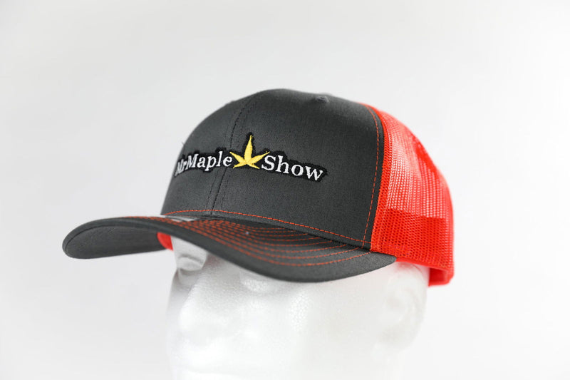 - Hat - 'MrMaple Show' - Richardson 112 - Grey & Orange - Mr Maple │ Buy Japanese Maple Trees