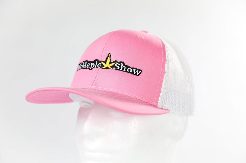 - Hat - 'MrMaple Show' - Richardson 112 - Pink & White - Mr Maple │ Buy Japanese Maple Trees