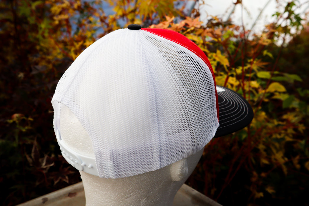 Hat - 'MrMaple.com' - Richardson 112 - Black Red & White