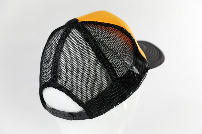 - 'Maple Mafia' - Puffy Trucker MrMaple Hat - Black & Gold - Mr Maple │ Buy Japanese Maple Trees