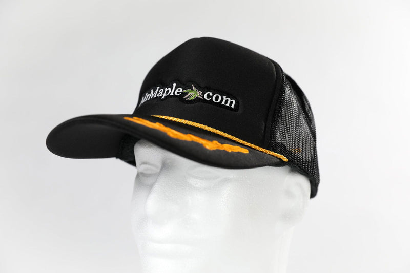 - 'MrMaple.com' - Richardson 112 MrMaple Hat - Black & Ornamental - Mr Maple │ Buy Japanese Maple Trees
