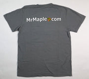 - T-Shirt - 'MrMaple.com' - Dark Grey & White Wording - Mr Maple │ Buy Japanese Maple Trees